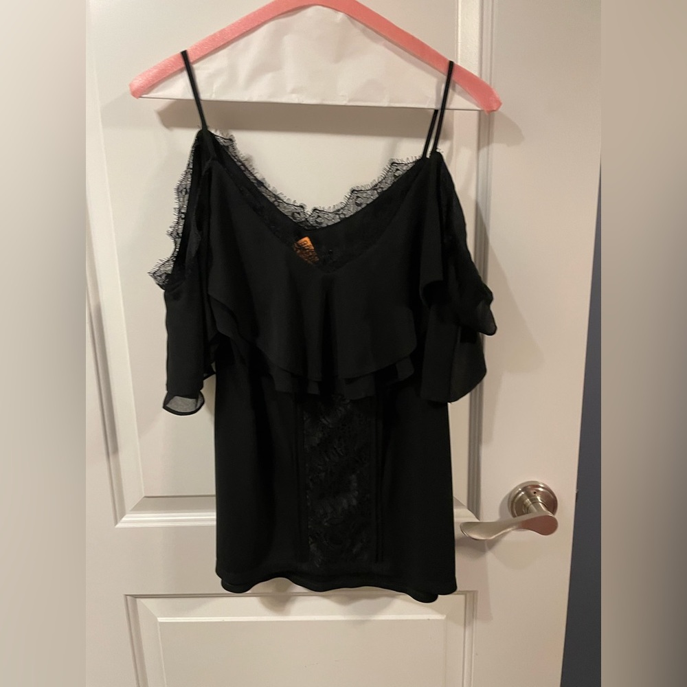Off the shoulder tank